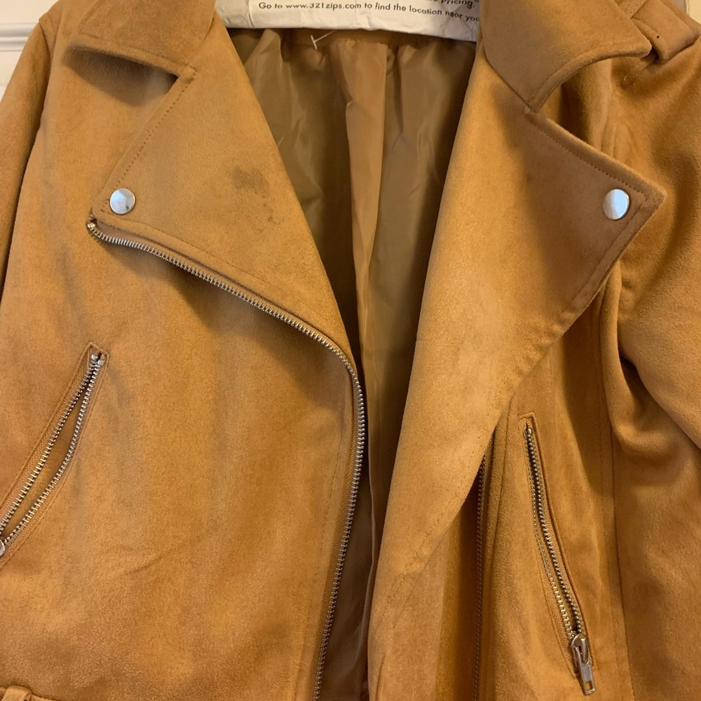 Ultra suede jacket